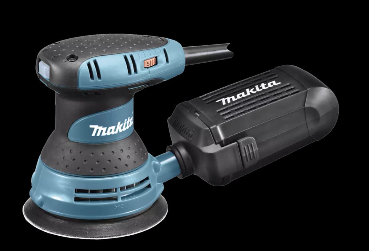 Makita BO5031K Excentrische Schuurmachine In Koffer - 300W - 125mm - Variabel thumbnail 2