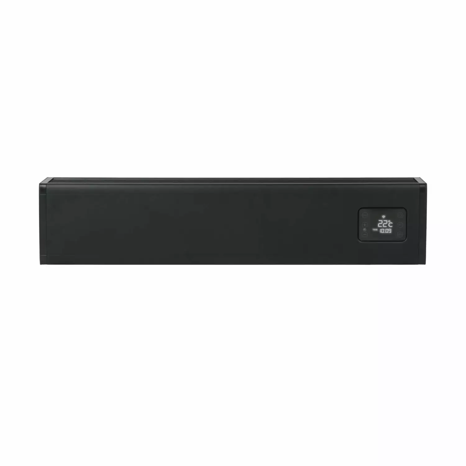 EUROM Alutherm Baseboard 1000 Wi-Fi Black Convectorkachel - 1000W - 40m3