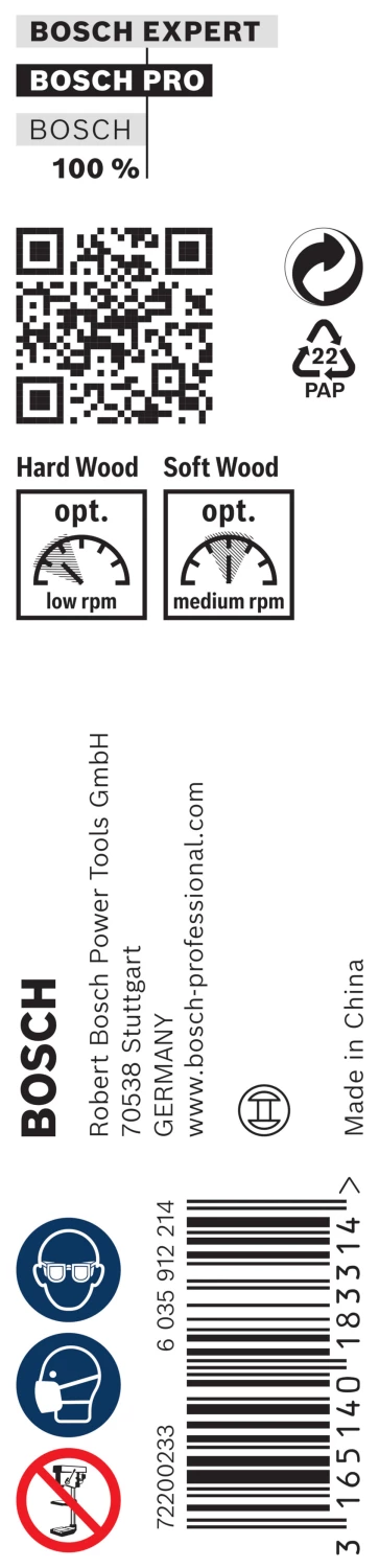 Bosch 2608597622 Slangenboor - Zeskantopname - 6 X 160 X 235mm thumbnail 3