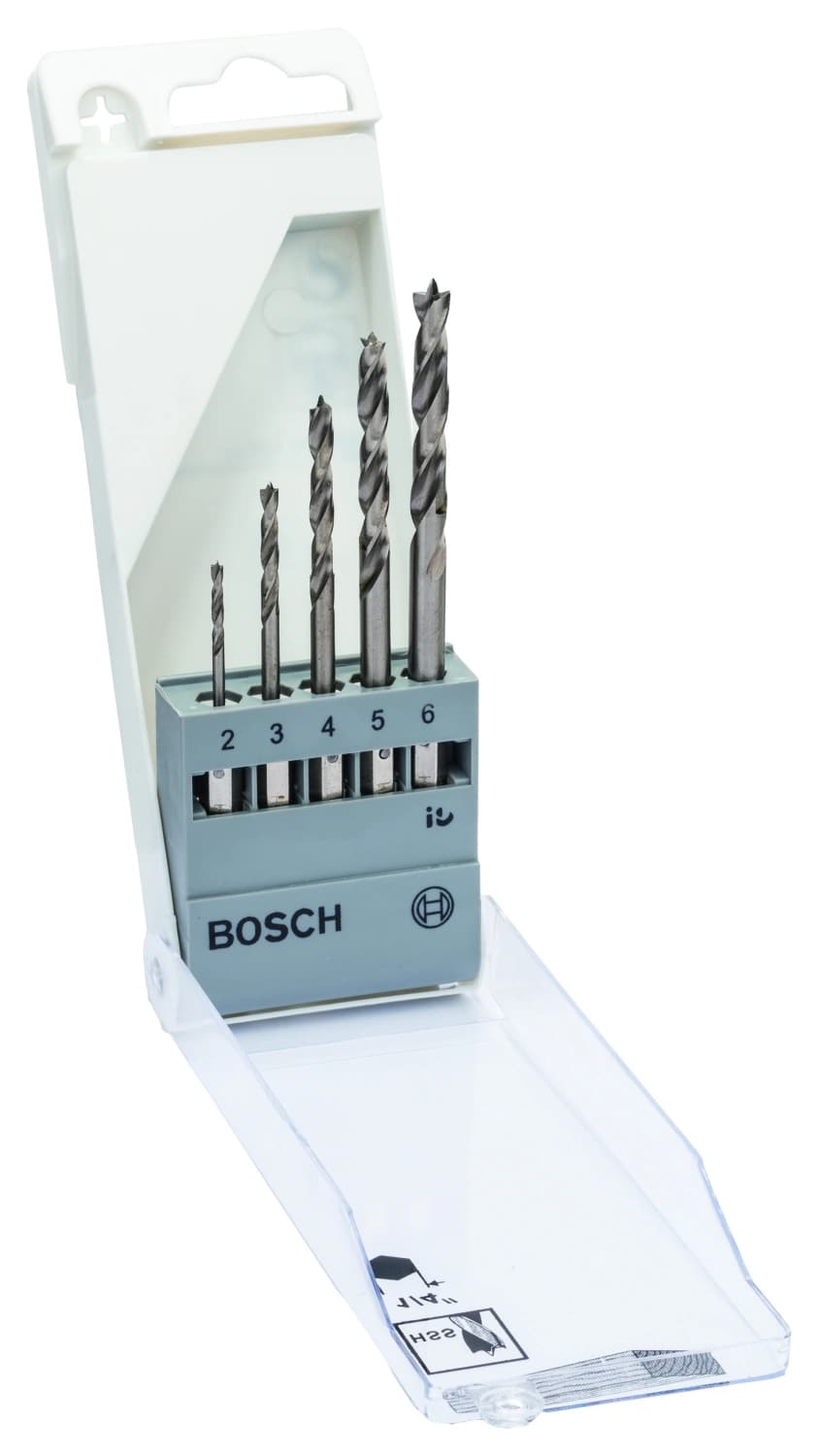 Bosch 2608595525 PRO 5-delige Houtborenset - 2/3/4/5/6mm