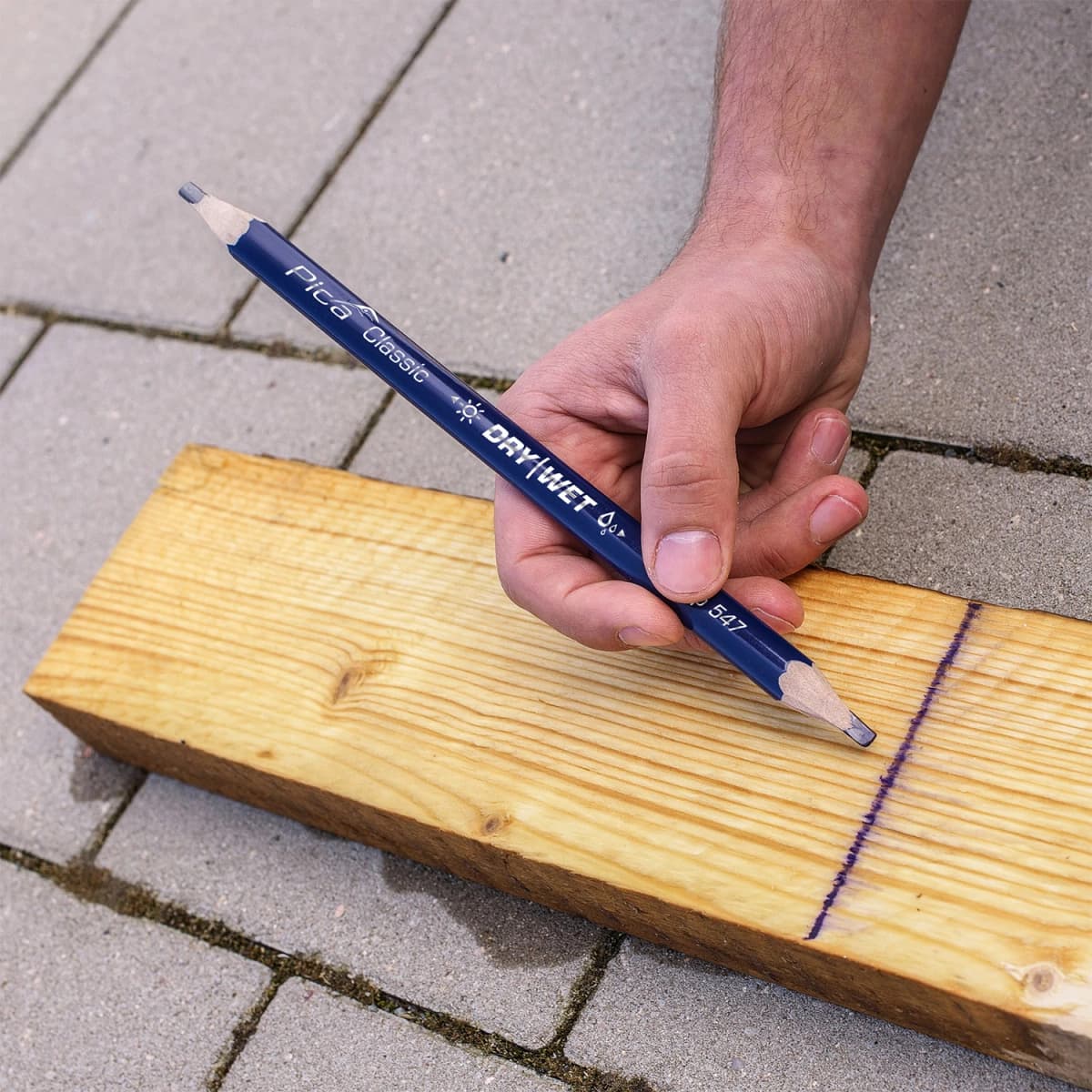 Pica 547/24 Markeerpotlood Aniline Dry&Wet (100st) thumbnail 3