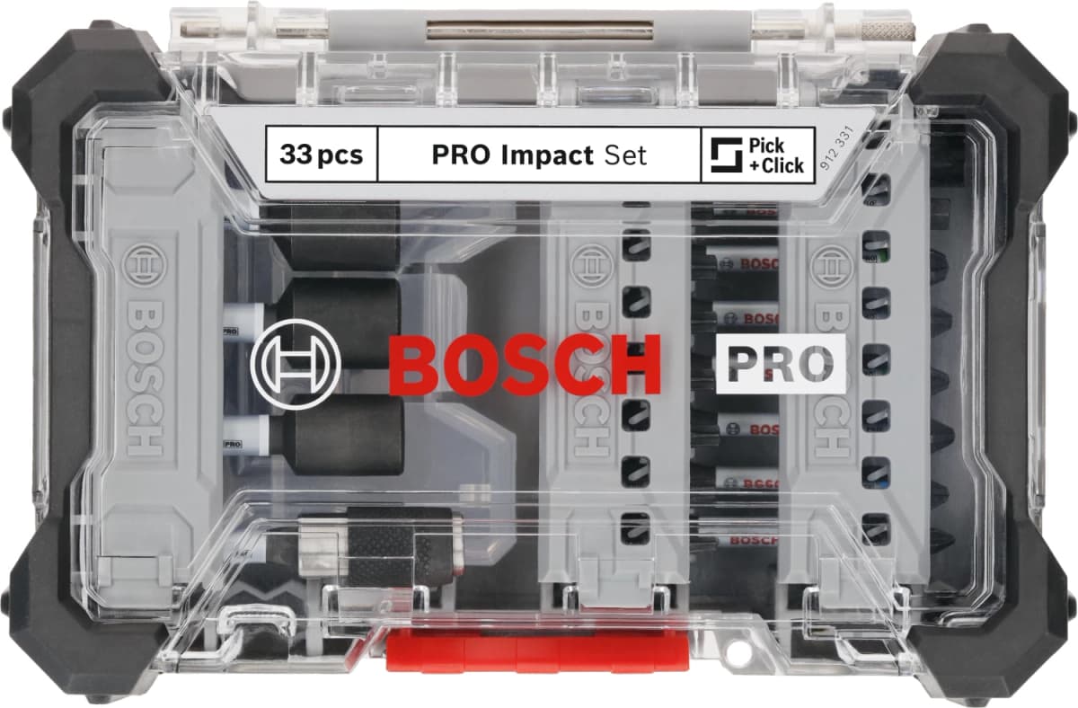 Bosch 2608521U76 33-delige PRO Impact Schroefbitset