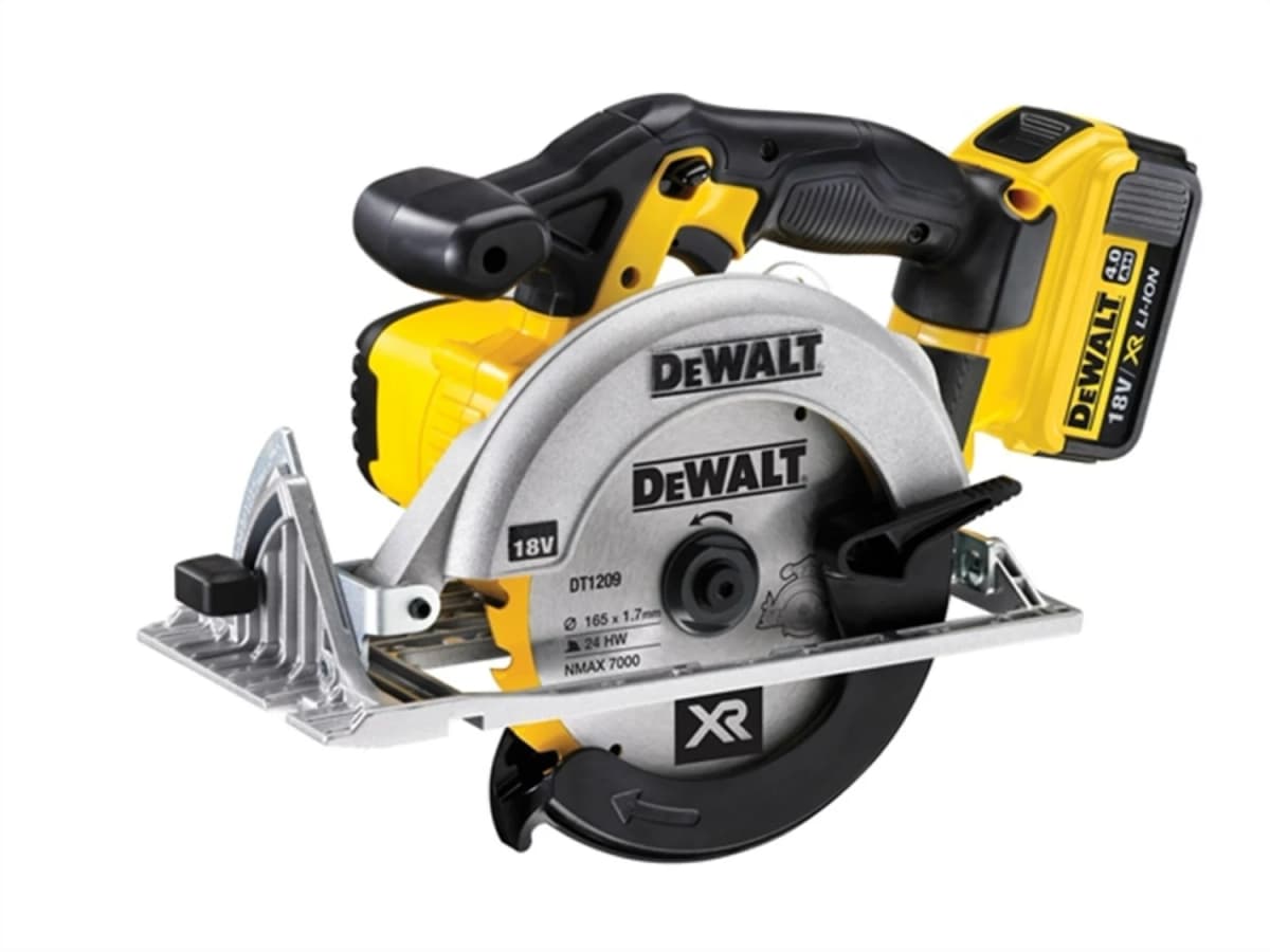 DeWALT DCS391M2-QW 18V Li-ion XR Accu Cirkelzaag Set (2x 4.0Ah) In Koffer - 165mm thumbnail 2