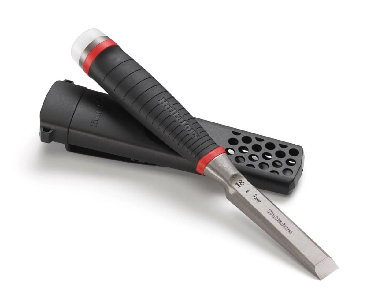 Hultafors HDC 18 Beitel Inclusief Draagholster - 18 X 265mm