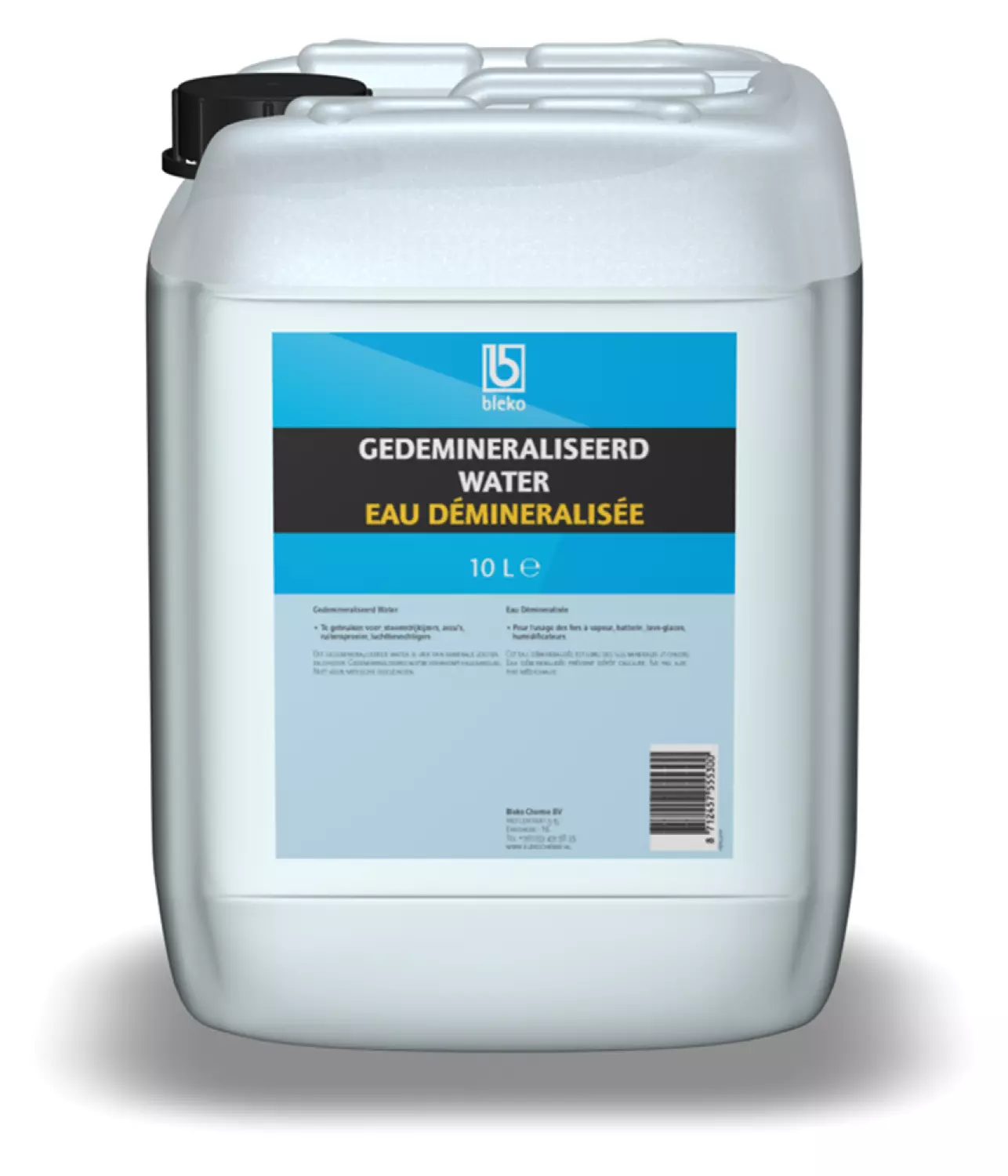 Bleko Gedemineraliseerd Water - 10L