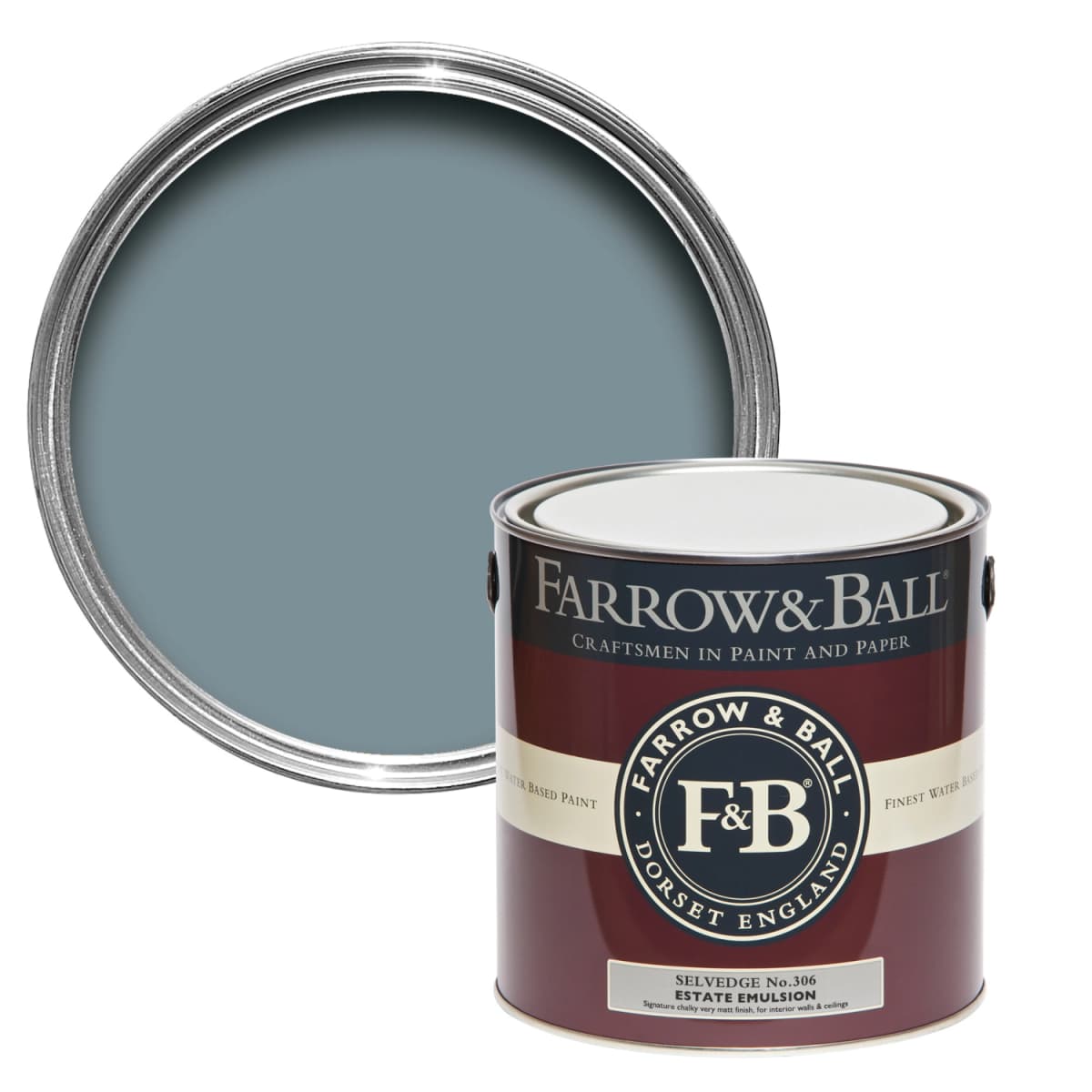 Farrow&Ball Exterior Eggshell Selvedge No. 306 - 2.5L