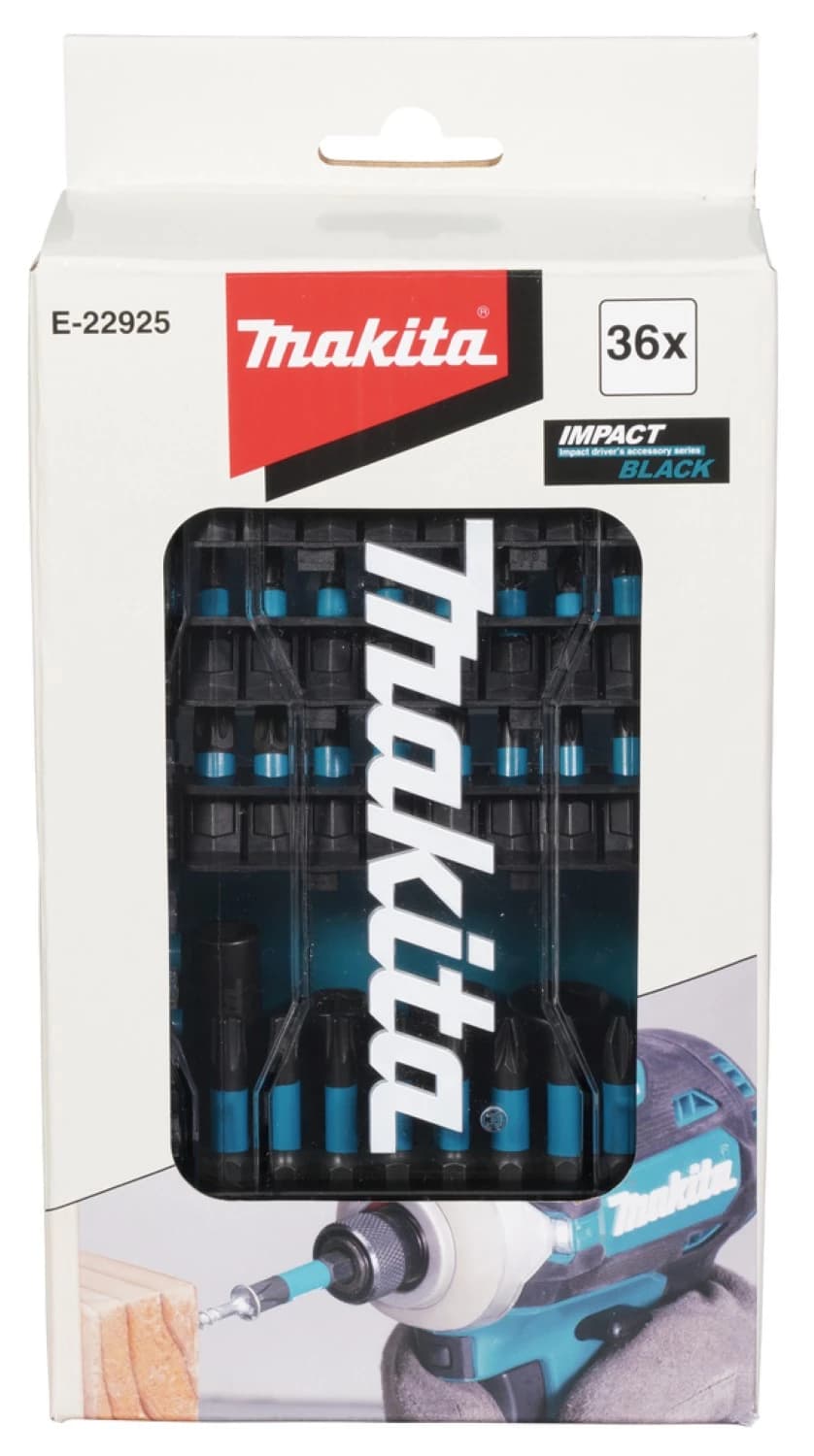 Makita E-22925 36-delige Schroefbitset thumbnail 3