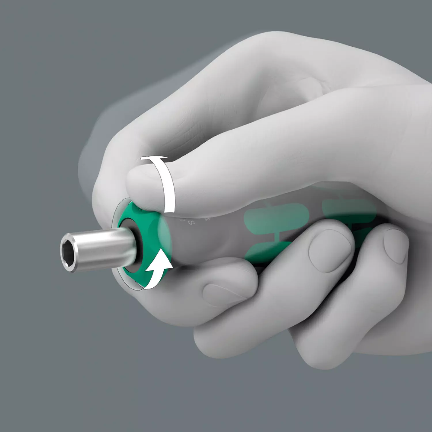 Wera 05051492001 838 RA S Bithandhouder Met Ratelfunctie - 1/4"x102mm thumbnail 4