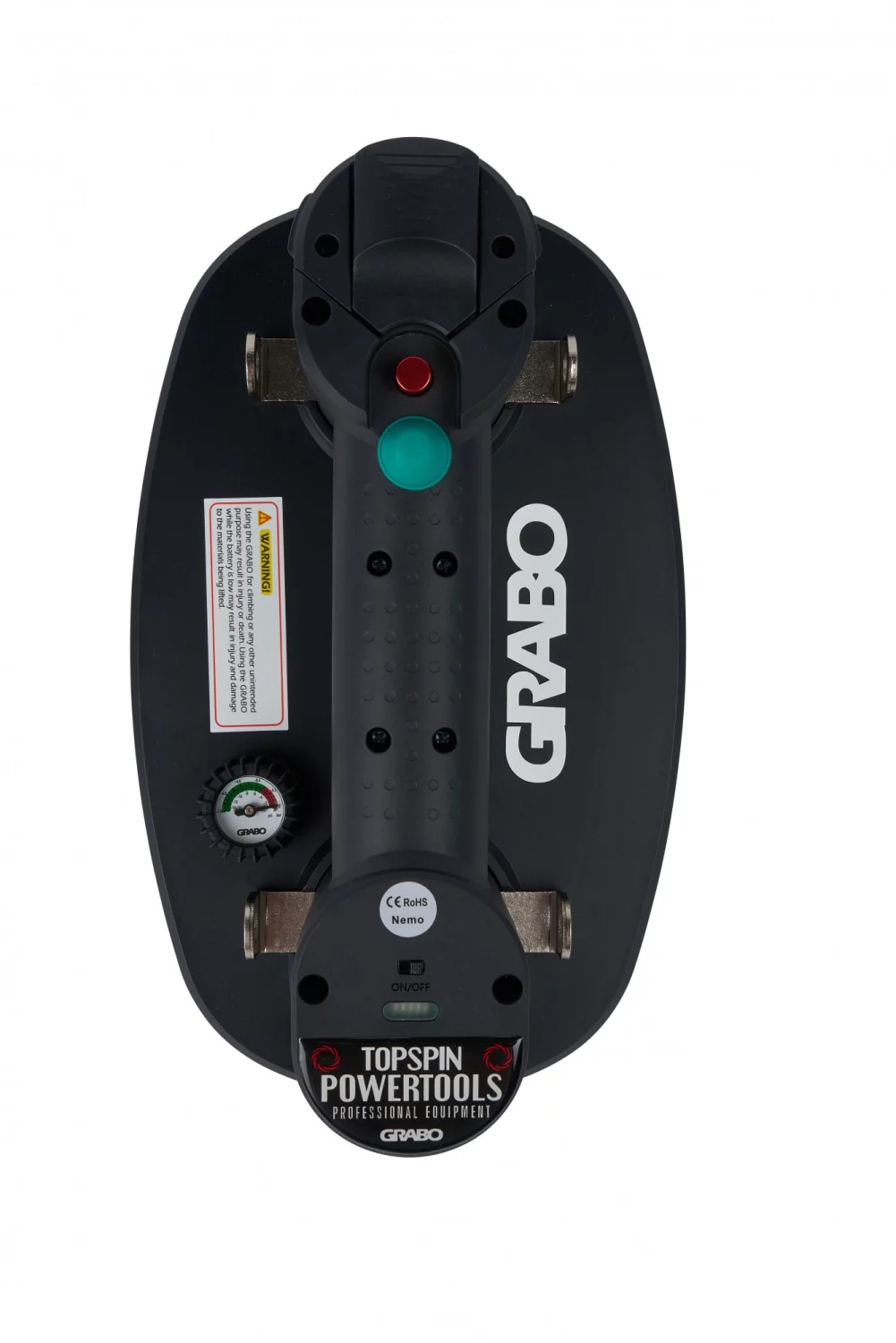 Grabo Plus Elektrische Vacuüm Tegeldrager - 120kg - In Beschermtas thumbnail 4