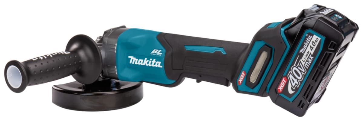 Makita GA016GM201 XGT 40V Max Li-Ion Accu Haakse Slijper Set (2x 4,0Ah) In Mbox - 125mm - Koolborstelloos thumbnail 4