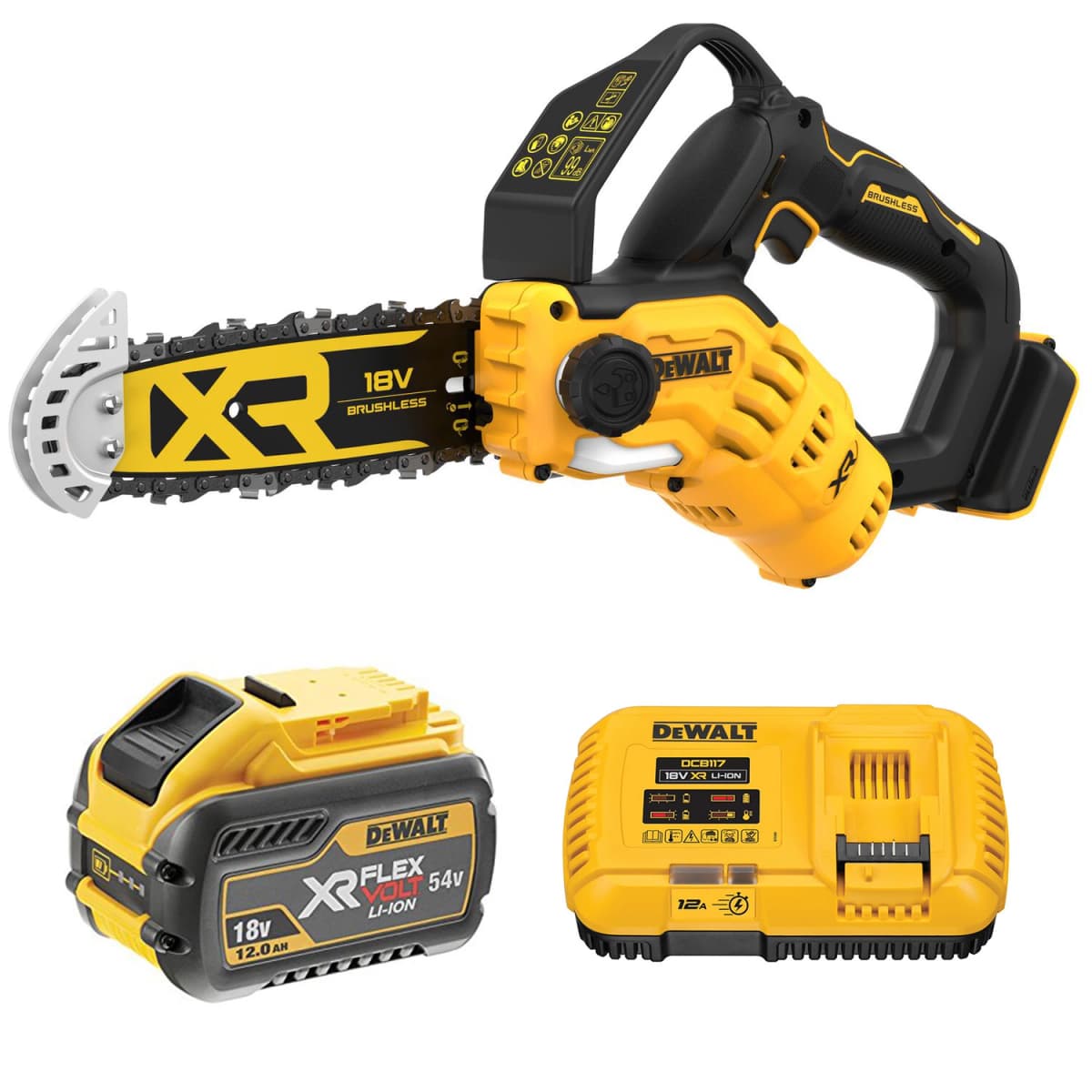 DeWALT DCMPS520P1 18V XR Li-Ion Accu Snoeizaag Set (1x 5.0Ah) - 20cm