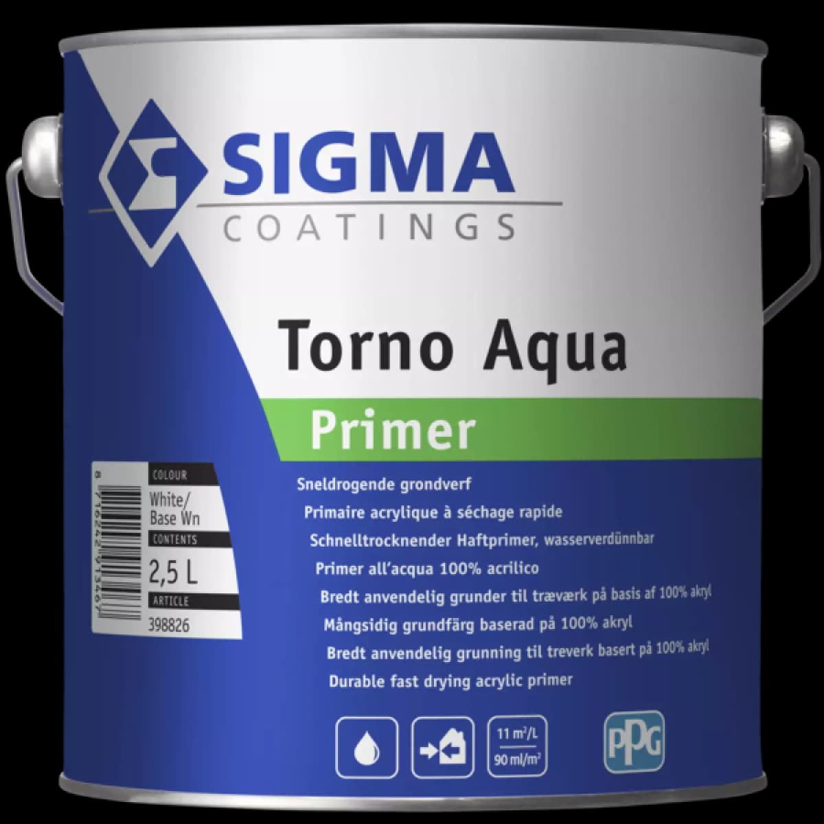 Sigma Torno Aqua Primer - 2,5L