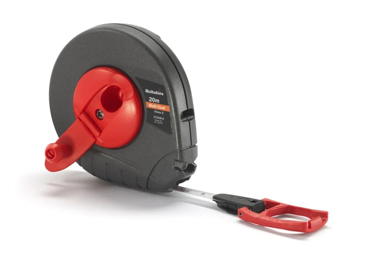 Hultafors PT 20 B Rolbandmaat Staal - 10mm X 20m