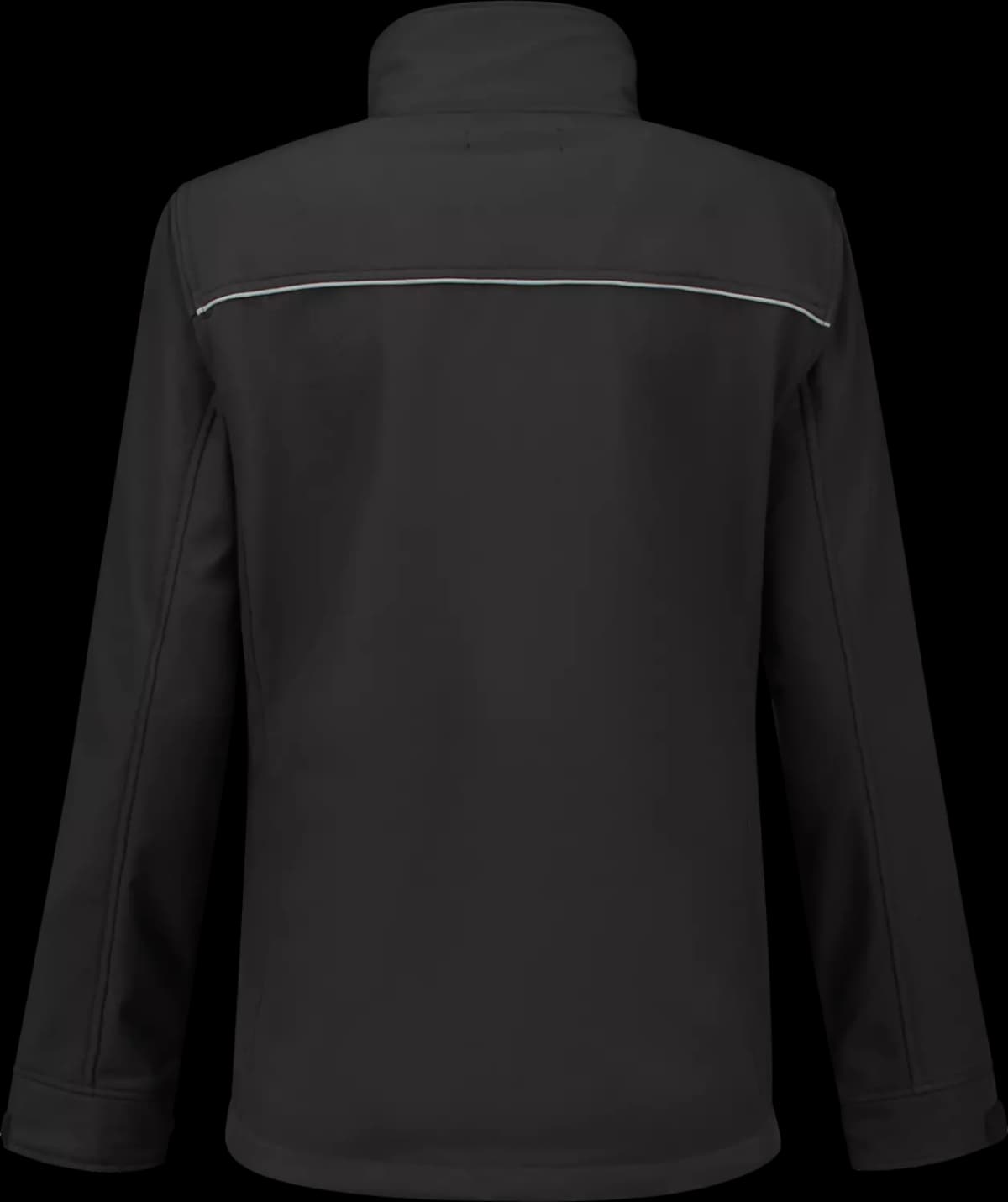 Workman 25261 Softshell Jacket Dames - Zwart - M thumbnail 2