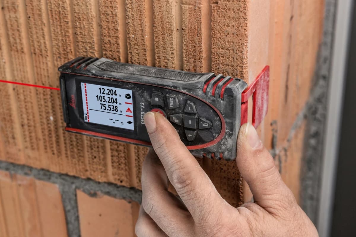 Leica Disto X3 Afstandsmeter In Tas - Bluetooth - 150m thumbnail 4