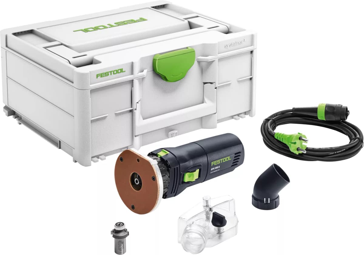 Festool OFK 500 Q-Plus R3 Kantenfrees - 450W - 28mm