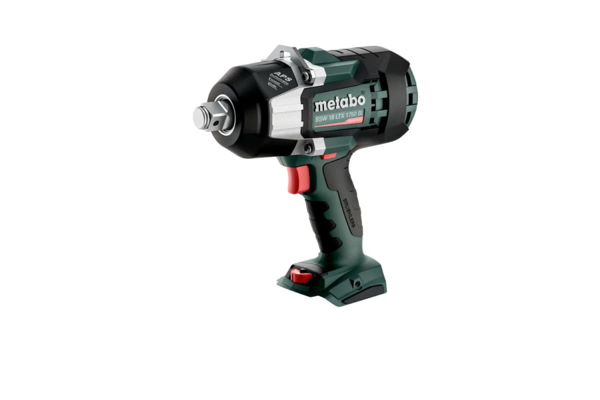Metabo SSW 18 LTX 1750 BL 18V Li-ion Accu Slagmoersleutel Set (2x 8.0Ah LiHD Accu) In MetaBOX thumbnail 2