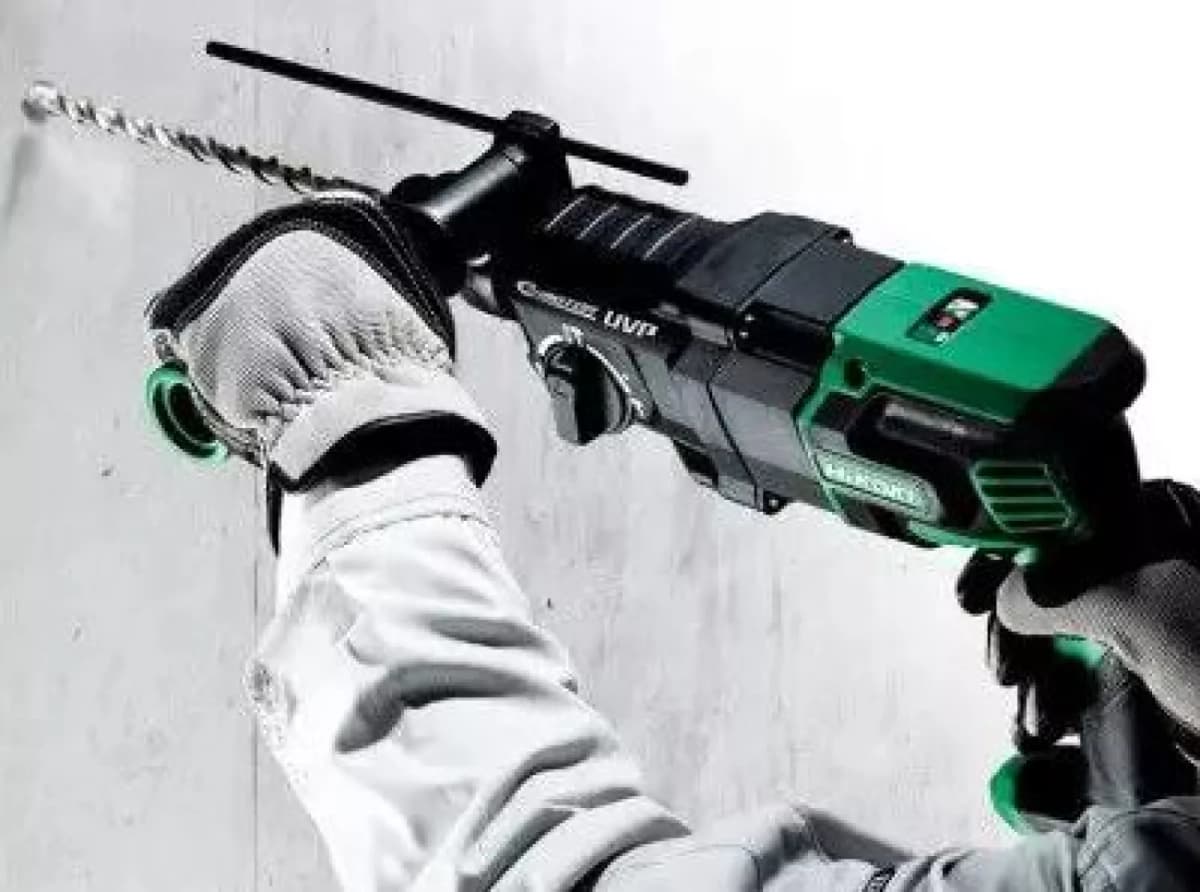 HiKOKI DH28PECWSZ SDS-Plus Boorhamer In Koffer - 28mm - 900W - 3,2J - Koolborstelloos thumbnail 3