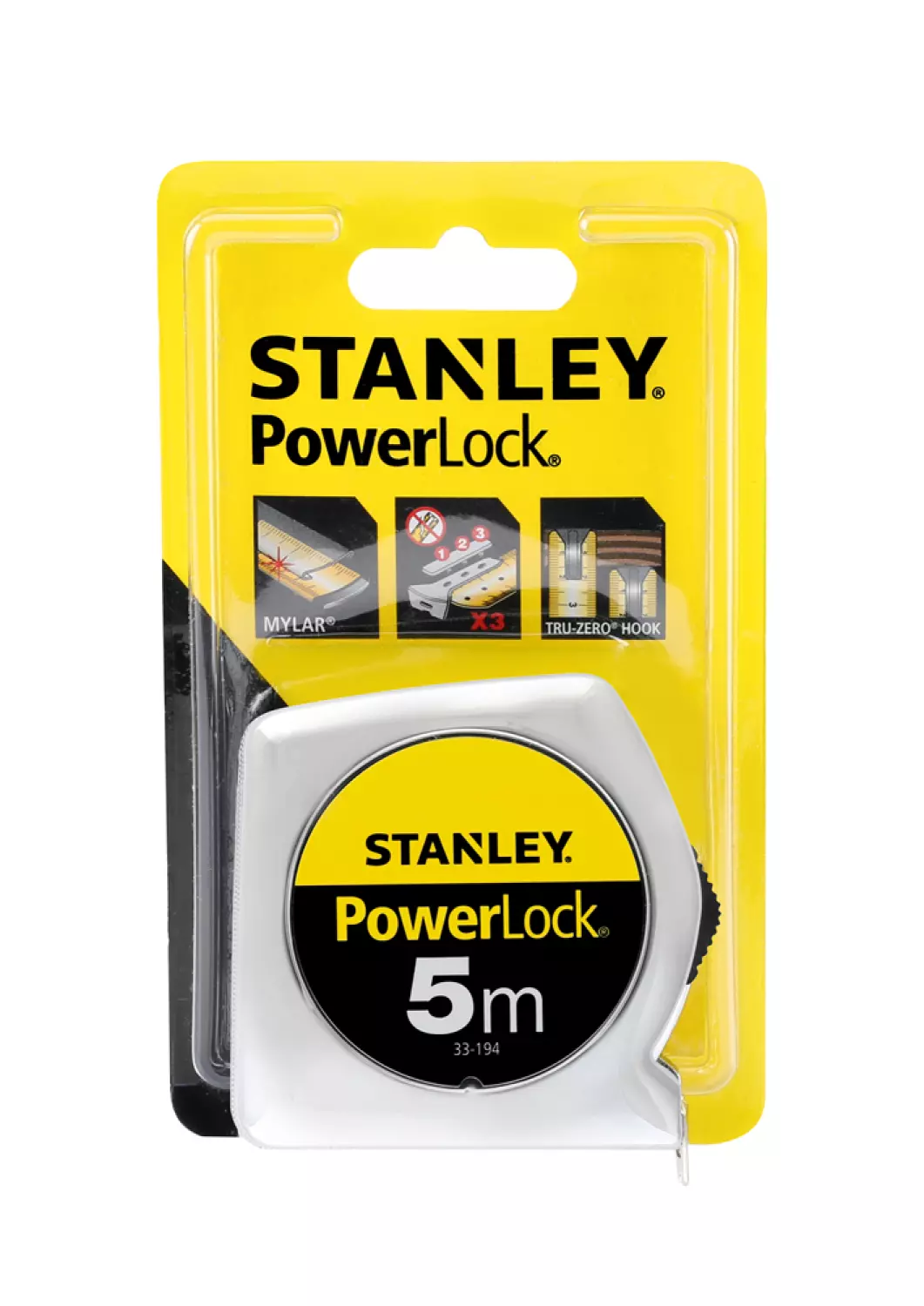 Stanley 0-33-194 Powerlock Rolmaat - 5m X 19mm thumbnail 4