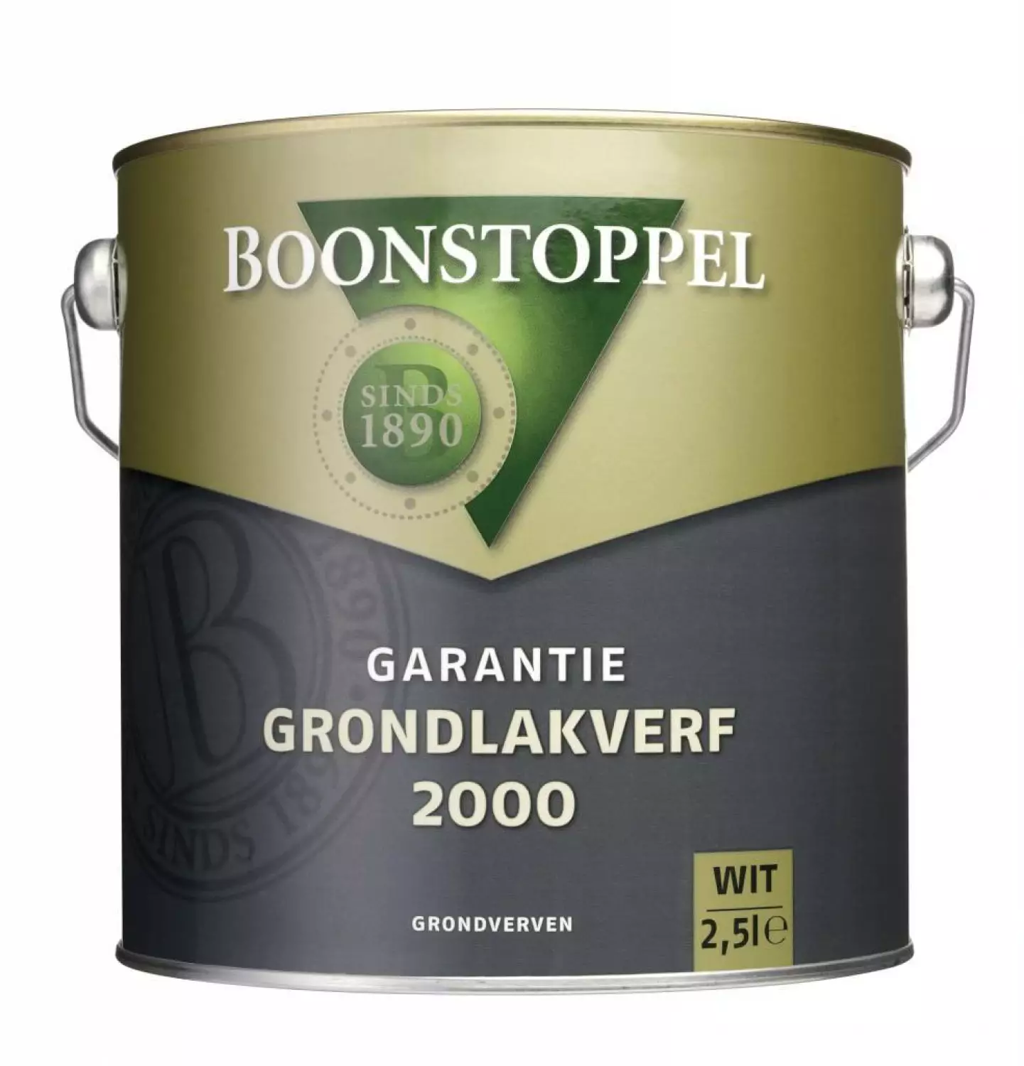 Boonstoppel Garantie Grondlakverf 2000 - Op Kleur Gemengd - 2,5 L