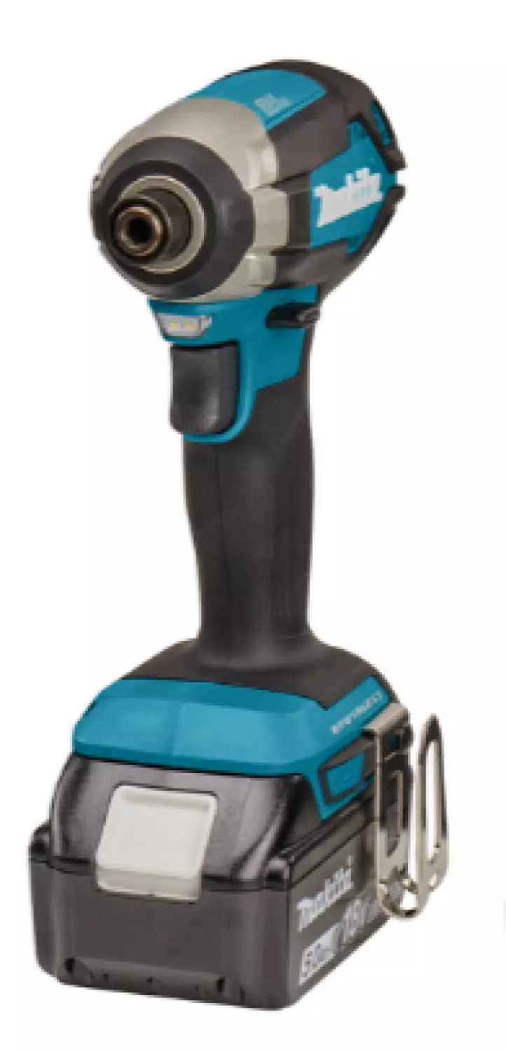 Makita DLX2189TJ 18V Li-Ion Accu Schroef/boormachine (DDF484)&Slagschroevendraaier (DTD153) Combiset (2x 5,0Ah Accu) In Mbox - Koolborstelloos thumbnail 3