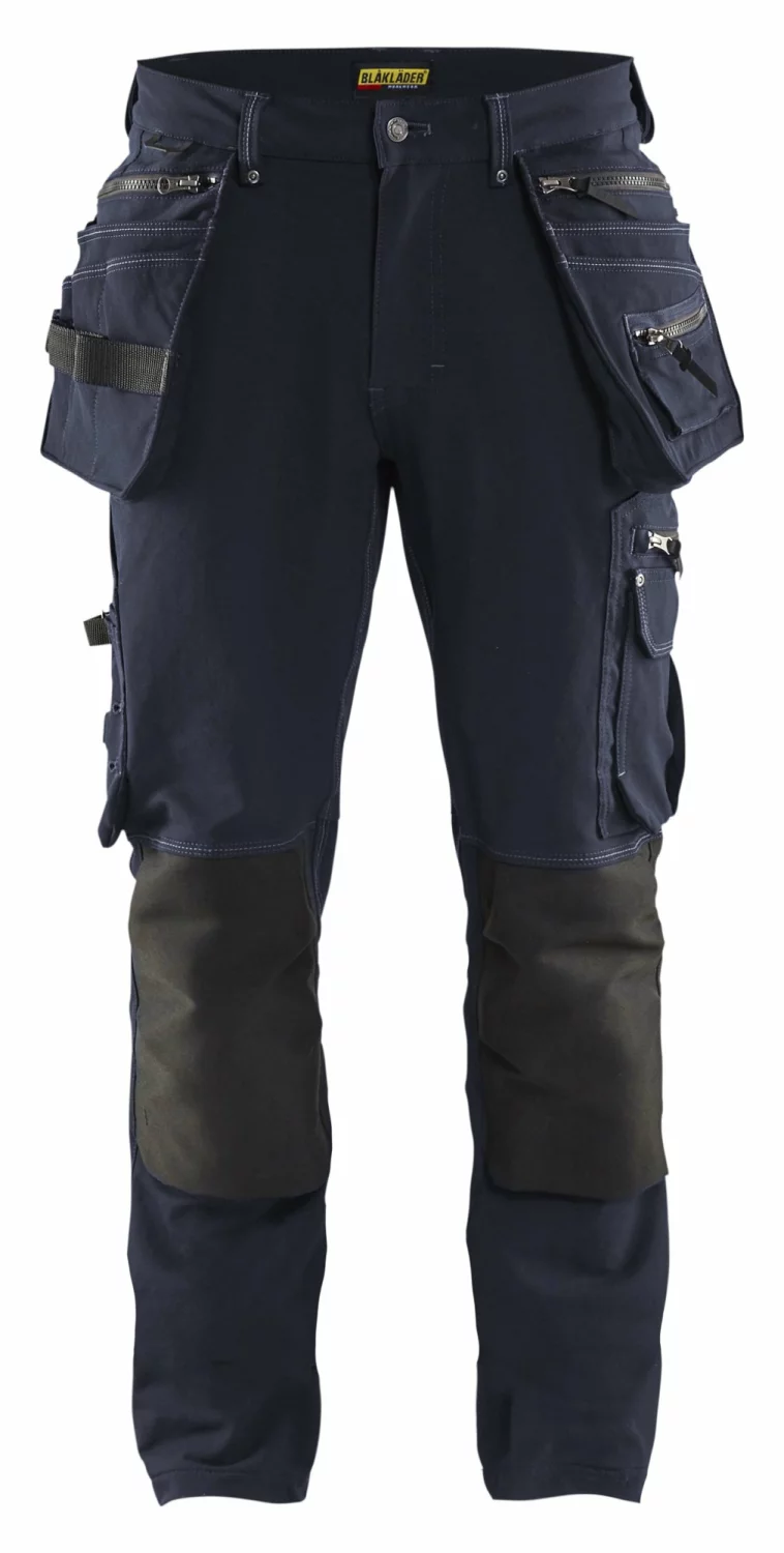 Blåkläder X1900 Werkbroek 4-weg Stretch 1998 - Marineblauw - Maat 56 (XL)