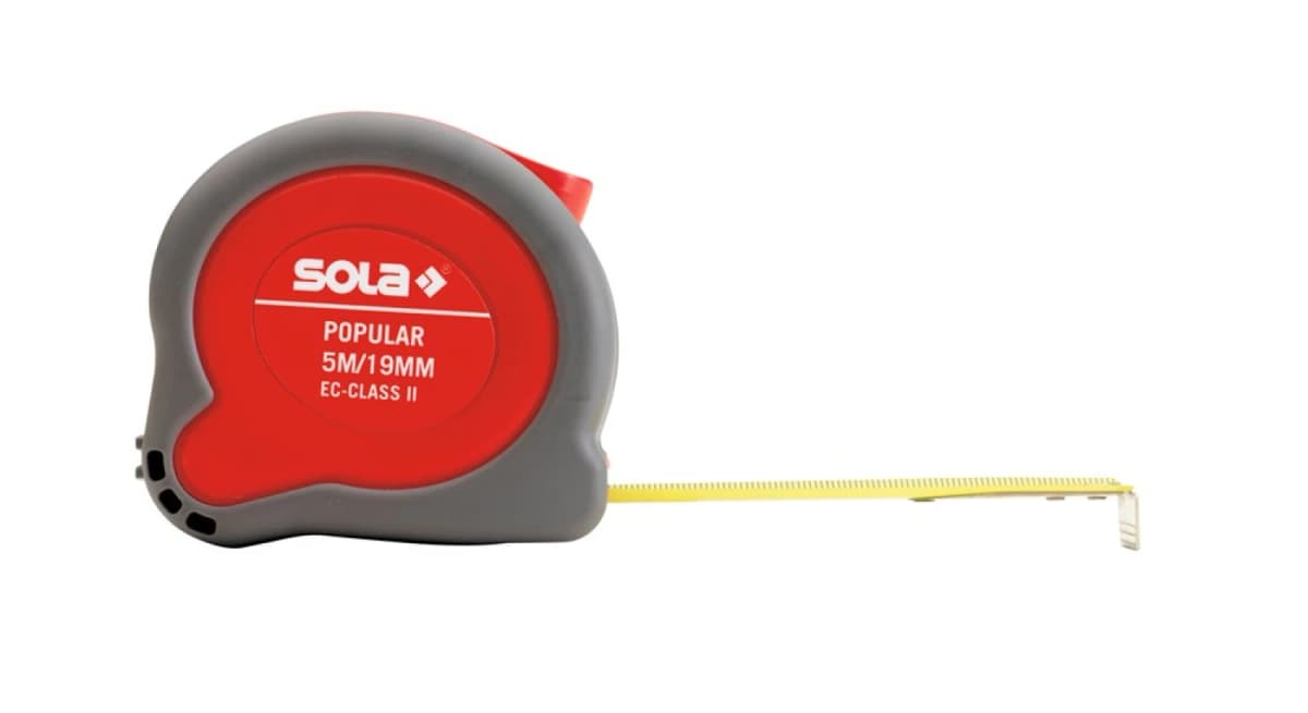 Sola Popular PP 5 M Rolmaat - 5m X 19mm