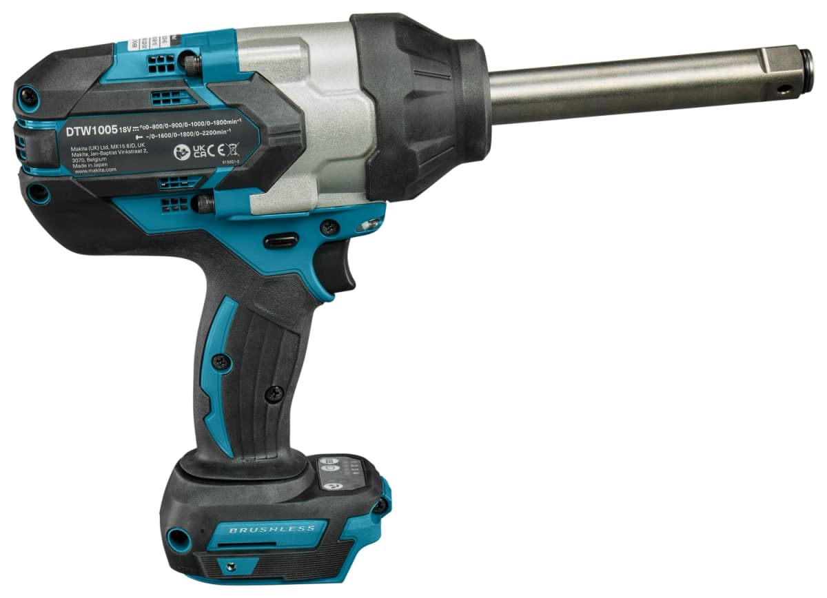 Makita DTW1005Z 18V Li-ion Accu Slagmoersleutel Body - 3/4''- 1700Nm thumbnail 3