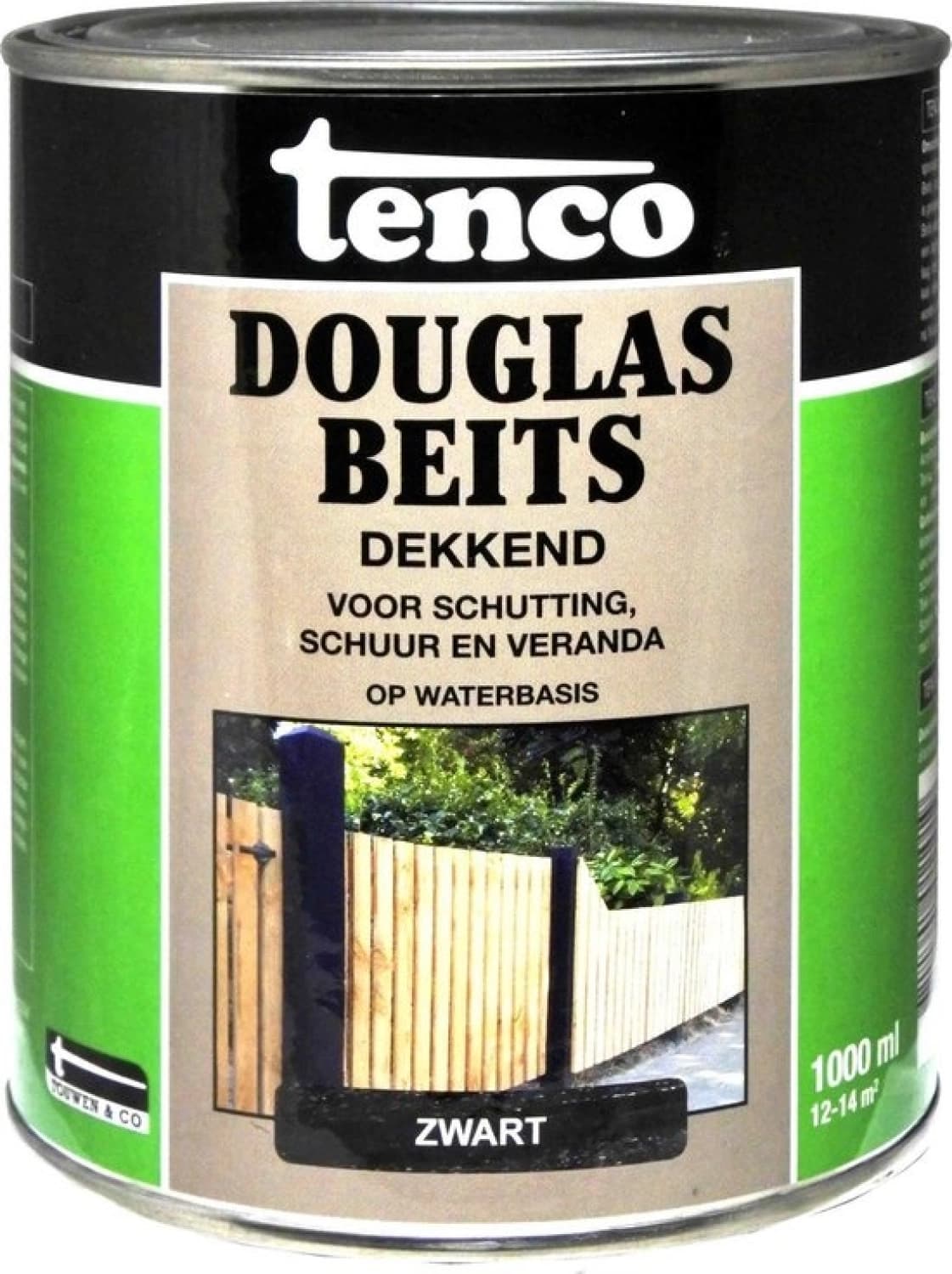 Tenco Douglas Beits Dekkend - 2,5L - Zwart