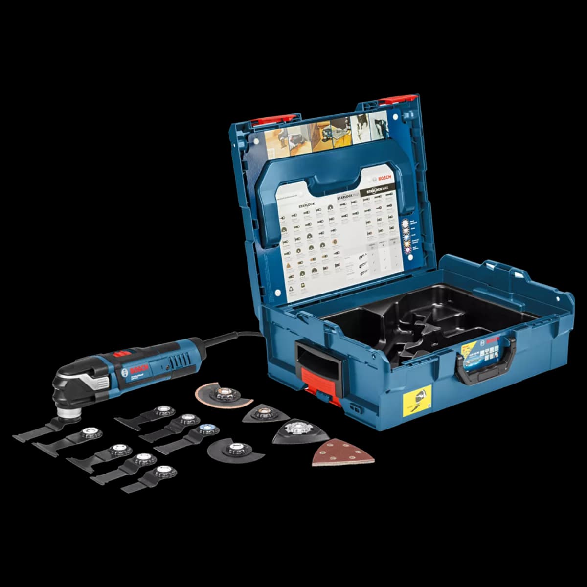 Bosch GOP 40-30 Multitool + 16 Delige Accessoireset In L-Boxx - 400W thumbnail 3