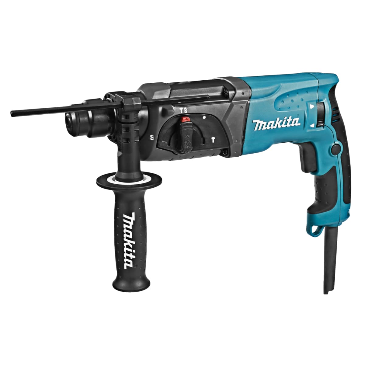 Makita HR2470 SDS-plus Combihamer In Koffer - 780W - 2,4J - Elektrisch Gereedschap - Ideale Combihamer Voor Gaten Tot 24 Mm In Beton thumbnail 4