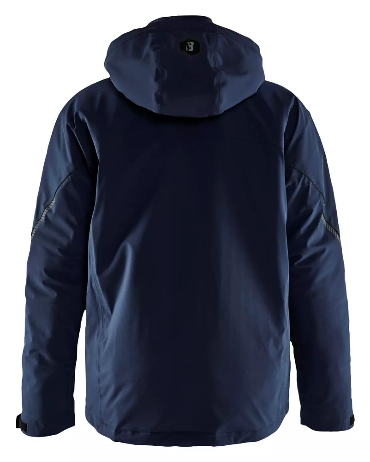 Blåkläder 4484 Lichtgewicht Winterjas 4-weg Stretch - Donker Marineblauw/Zwart - M thumbnail 2