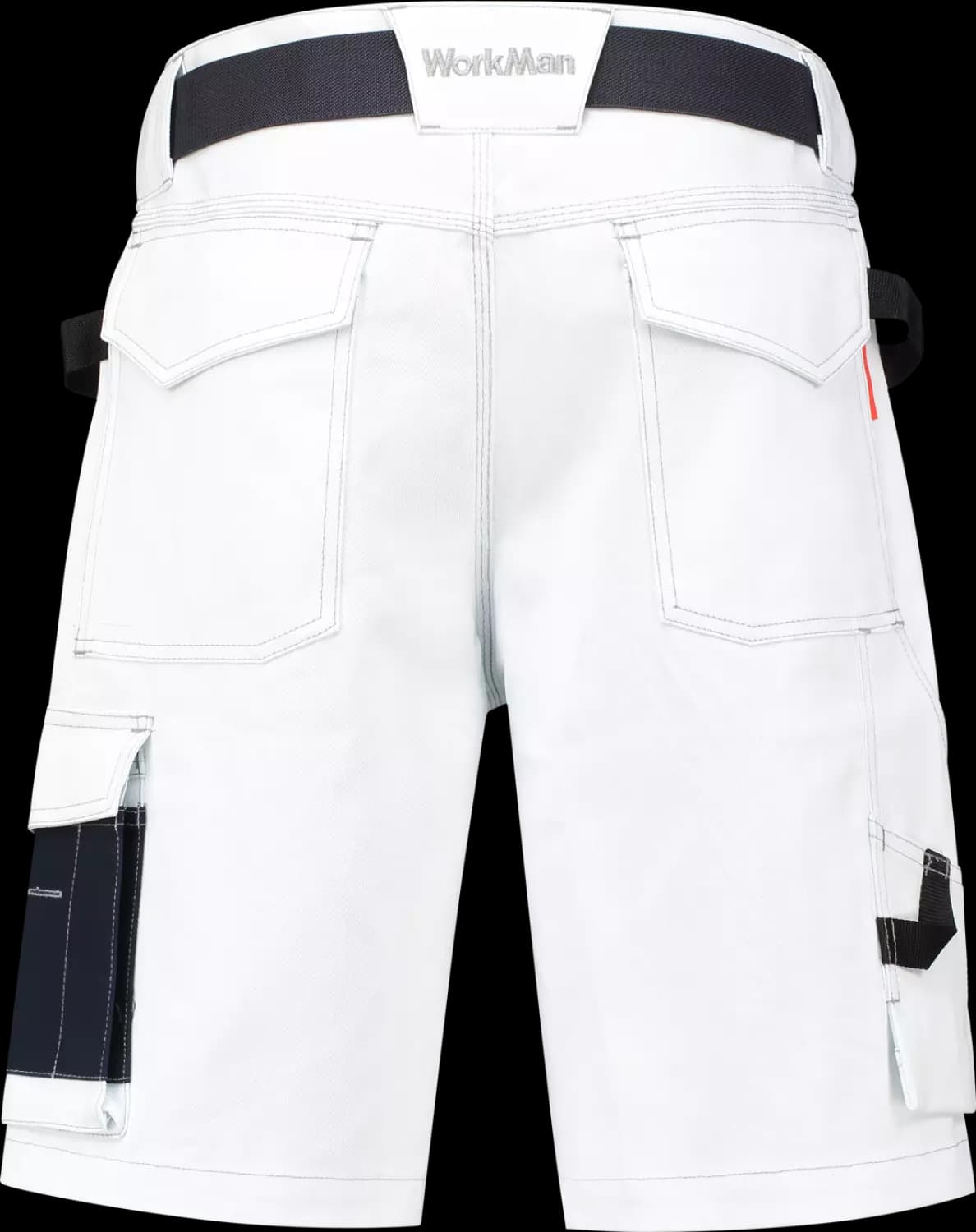 Workman 2003 D-Sign Bermuda Werkbroek - Wit - Maat 48 (33/32) thumbnail 2