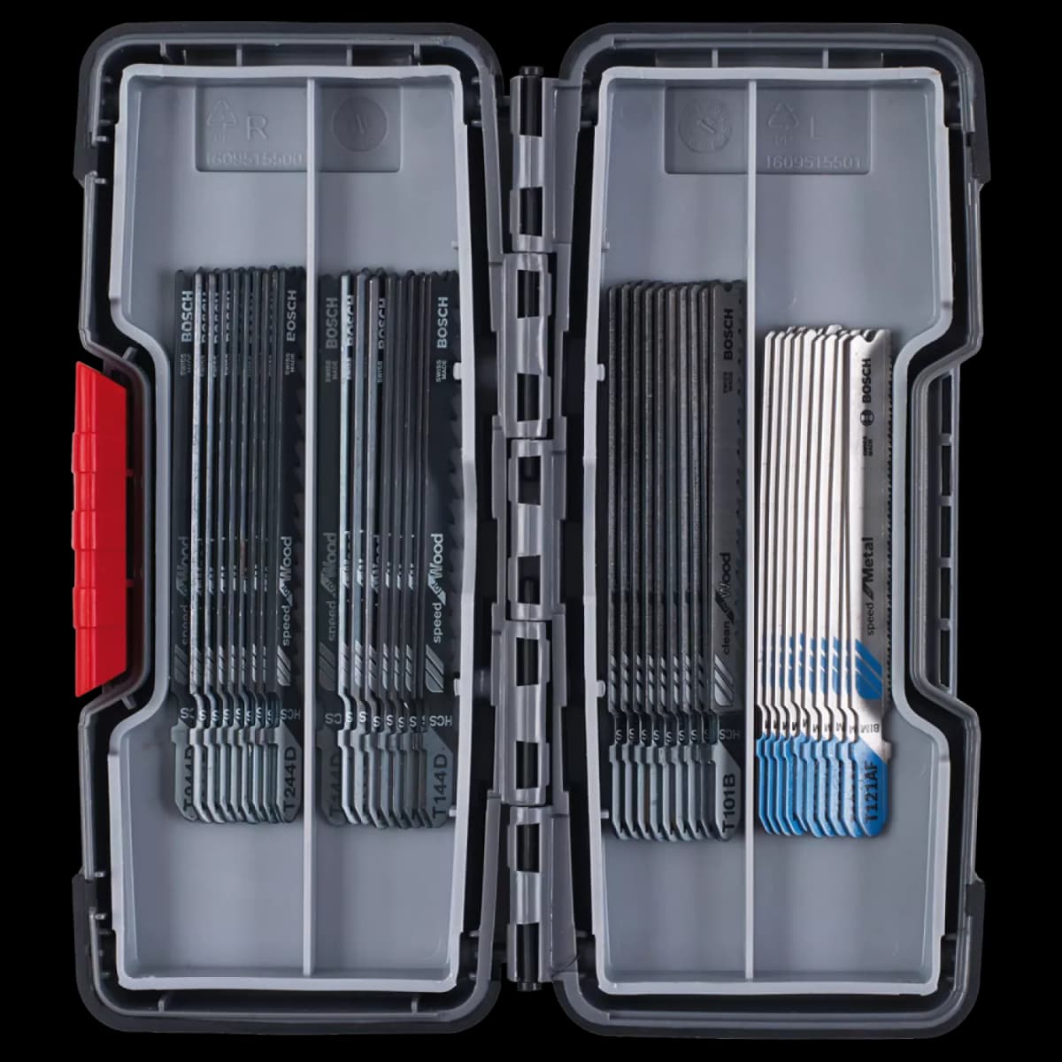 Bosch 2607010904 40 Delig Decoupeerzaagblad Set - Hout / Metaal