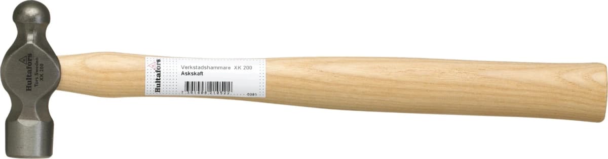 Hultafors XK 200 Bolkophamer - Houten Handgreep - 300 Gram