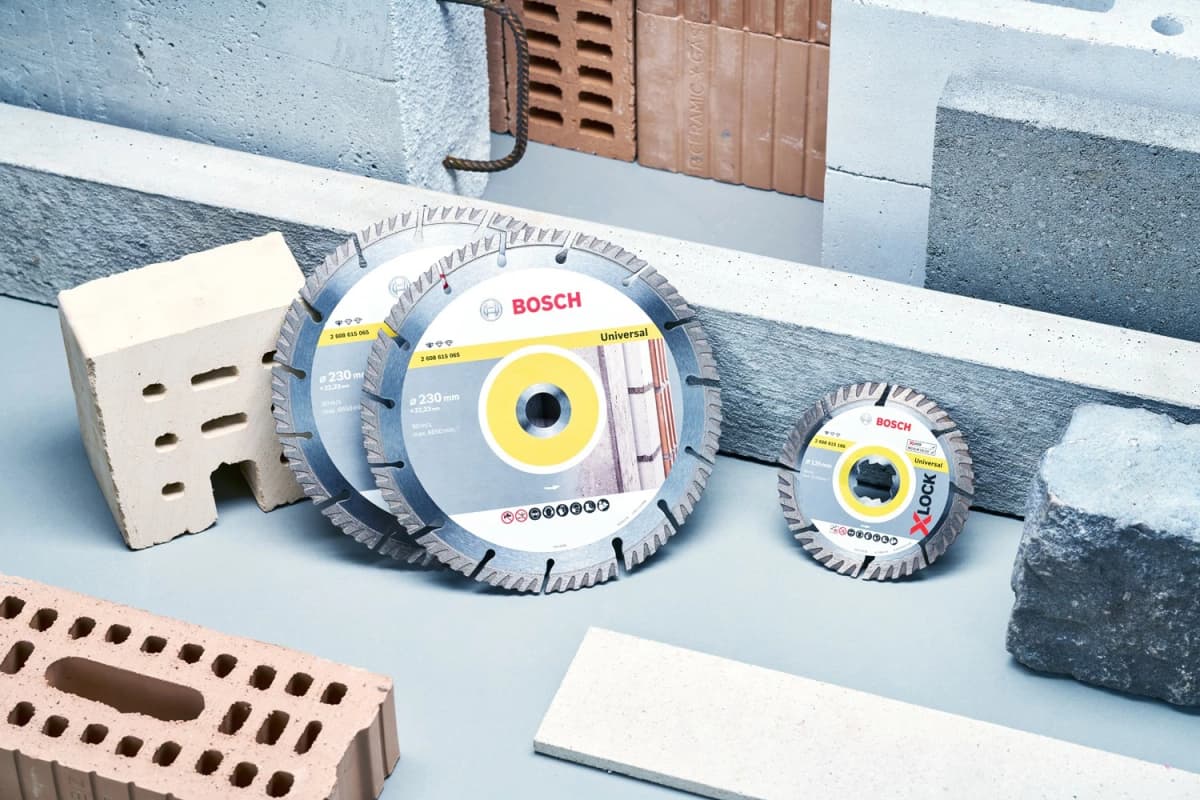 Bosch 061599760Z Diamantschijf 230mm (2st) + 125mm X-lock (1st) thumbnail 3