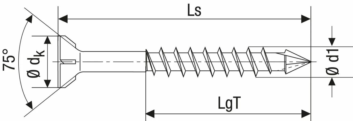 SPAX MDF Schroeven Verzonken Kop - Deeldraad - T15 - 3.5x50 Mm (200st) thumbnail 3