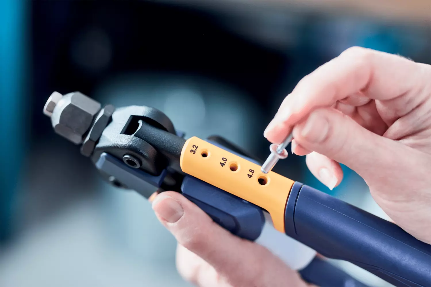 Rapid RP100 Multi Blindklinknageltang - 3,2 / 4,0 / 4,8mm thumbnail 4