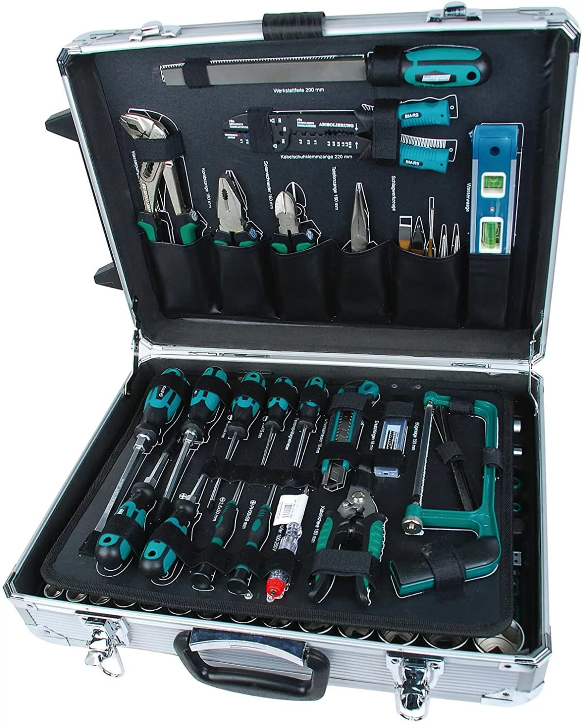 Brüder Mannesmann 29077 Gereedschapset In Trolley - 159-delig thumbnail 2