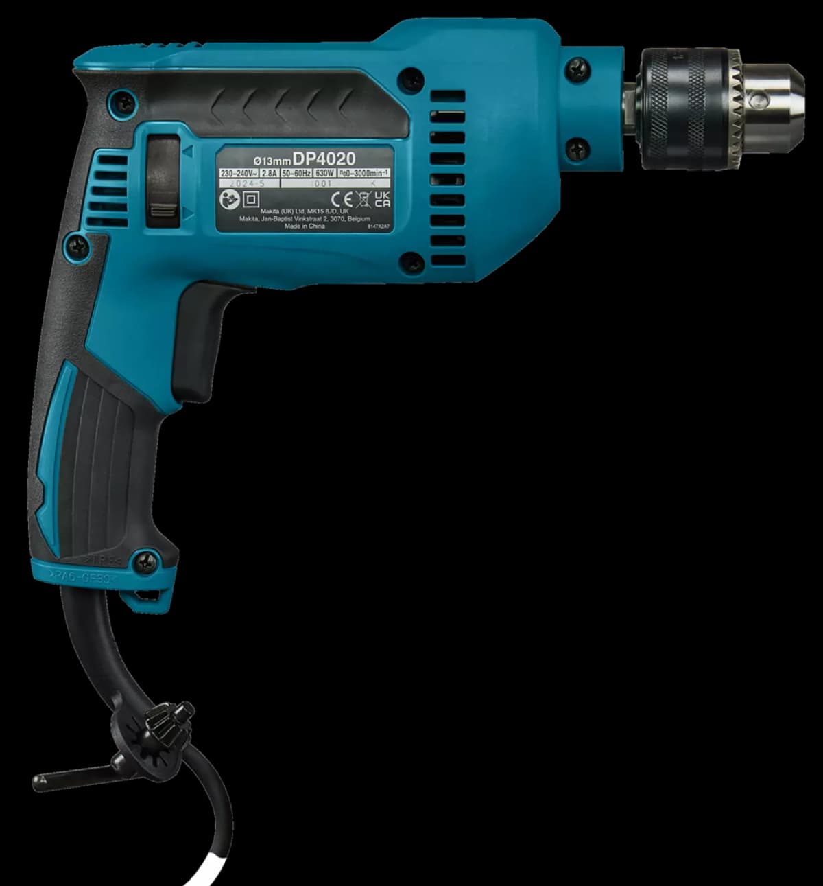 Makita DP4020 230V Boormachine - 630W thumbnail 4