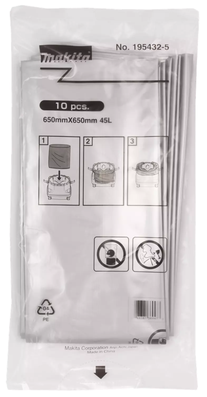 Makita 195432-5 Foliezak Voor DVC860L - 45L (10st) thumbnail 2