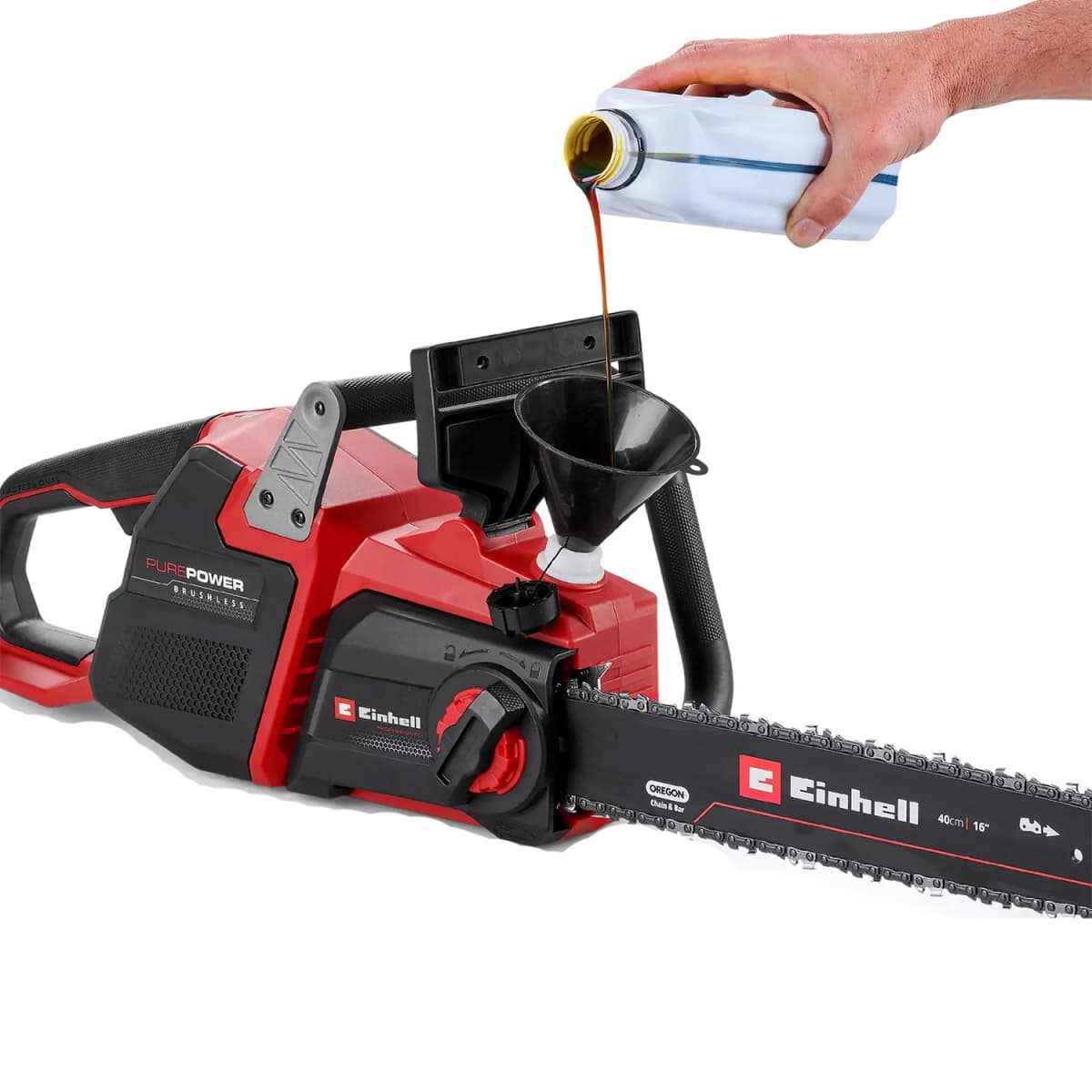 Einhell Professional GP-LC 36/40 Li BL-Solo 2x 18V Li-Ion Accu Kettingzaag Body - 40 Cm - Koolborstelloos thumbnail 3