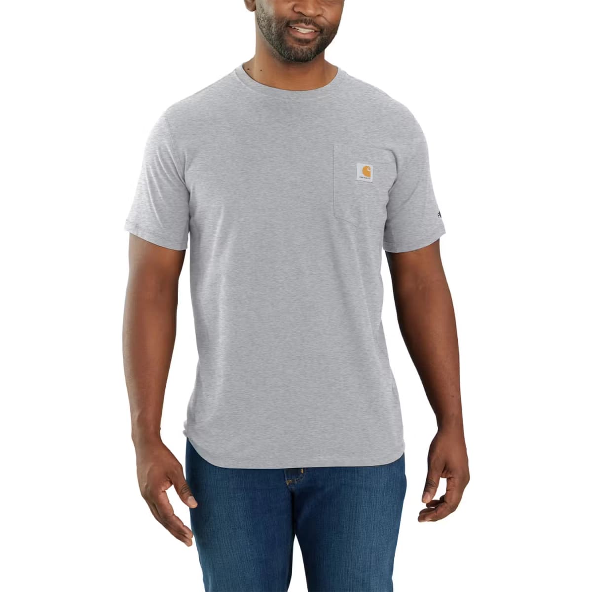 Carhartt Force Pocket T-Shirt Heather Gray - M