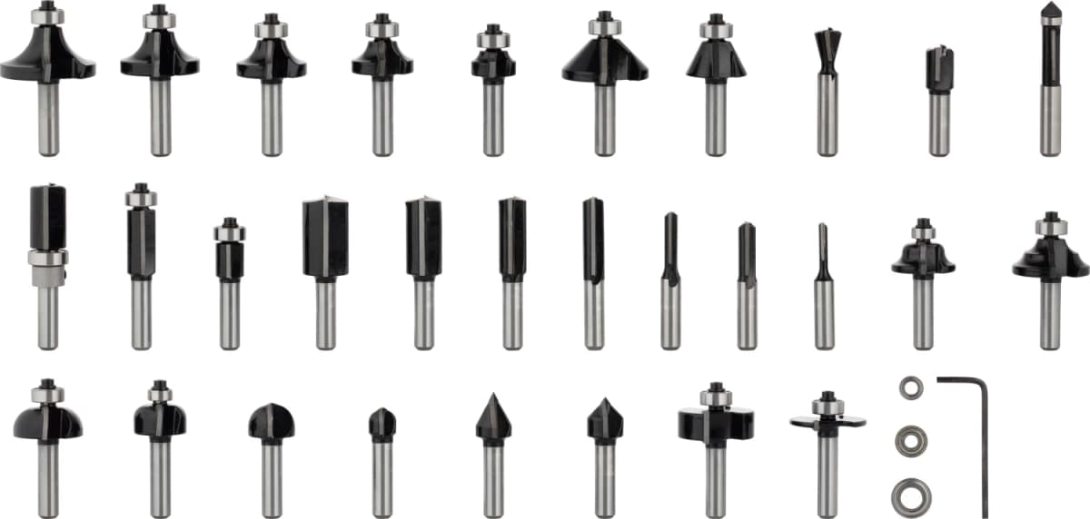 Bosch 2607017475 30-delige Frezenset In Cassette - 8mm thumbnail 2