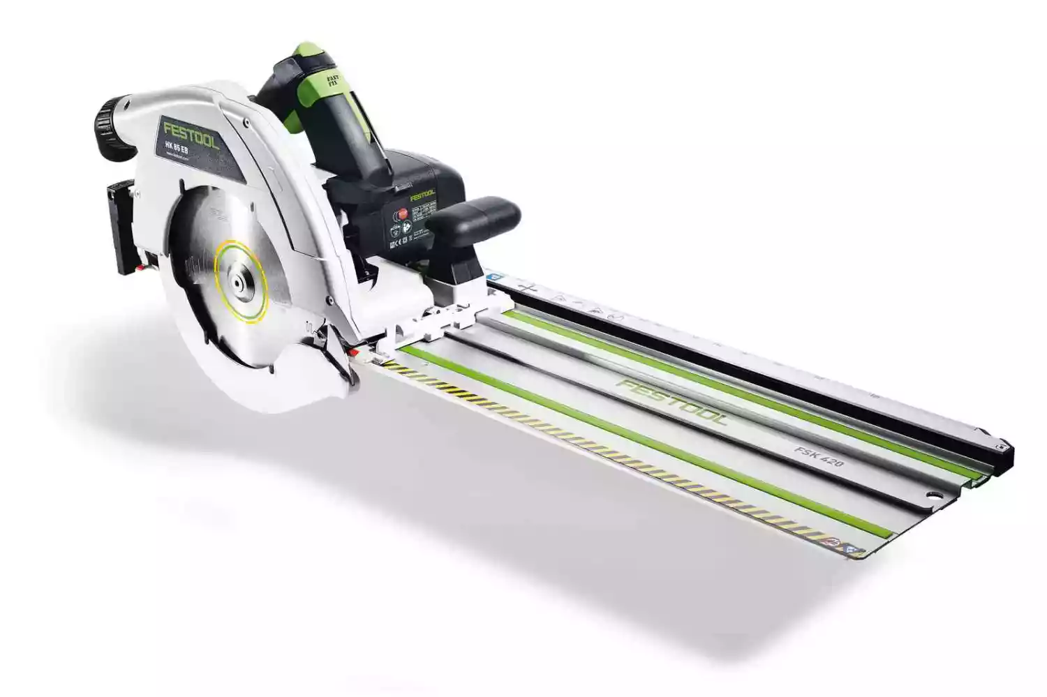 Festool HK 85 EB-Plus-FS Pendelkapzaagmachine Incl. Geleiderail In Systainer - 1900W - 230mm thumbnail 2