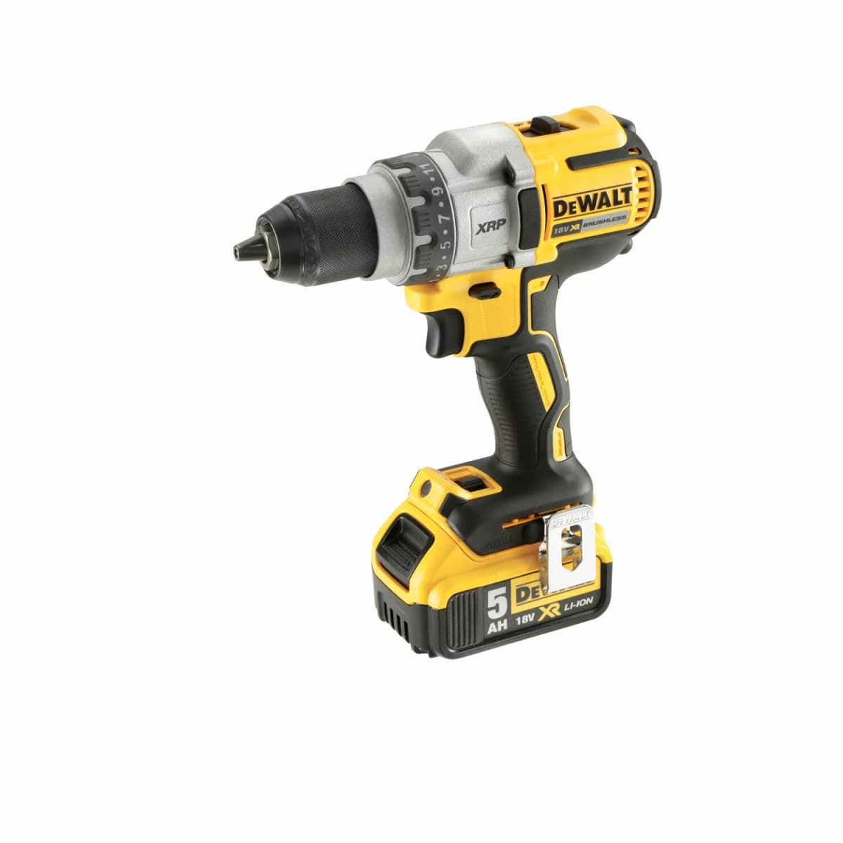 DeWALT DCD991P2 18V Li-ion XR Accu Boor-/schroefmachine Set (2x 5.0Ah) In Koffer - Koolborstelloos thumbnail 2