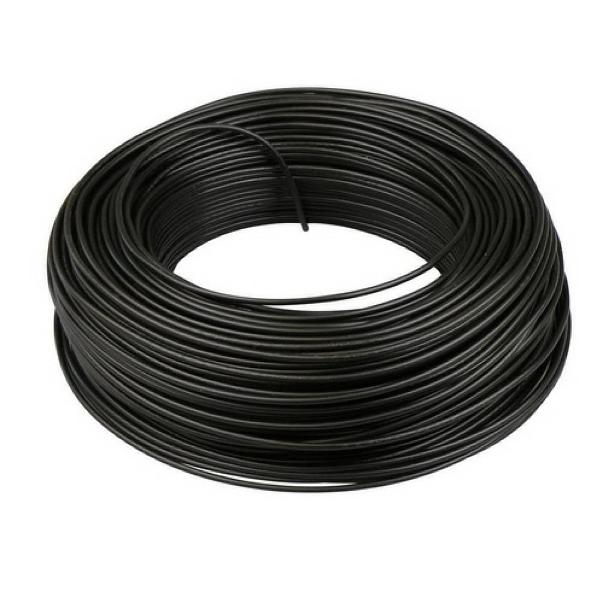 Donné Draad 17266 Installatiedraad - Zwart - 100m X 1,5mm² thumbnail 2