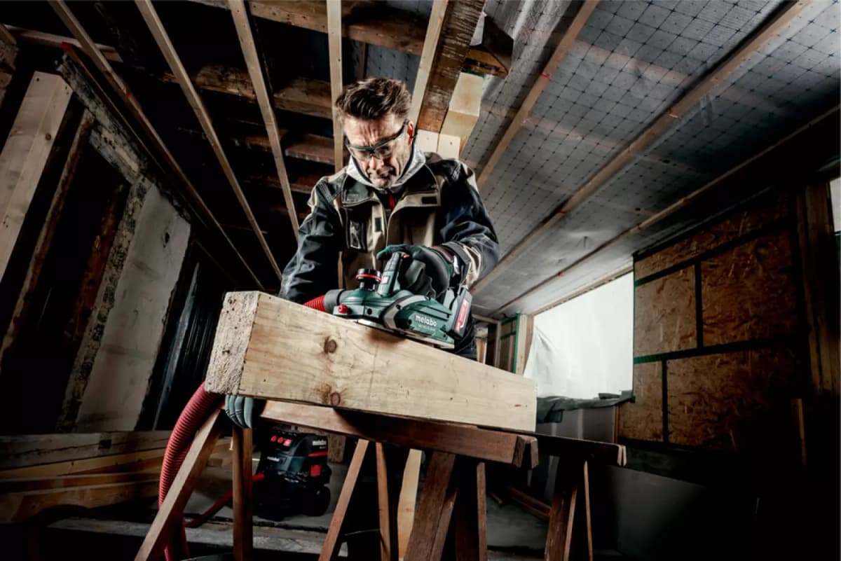 Metabo HO 18 LTX 20-82 18V Li-Ion Accu Schaafmachine Body In MetaBOX - 82mm - 2mm thumbnail 2