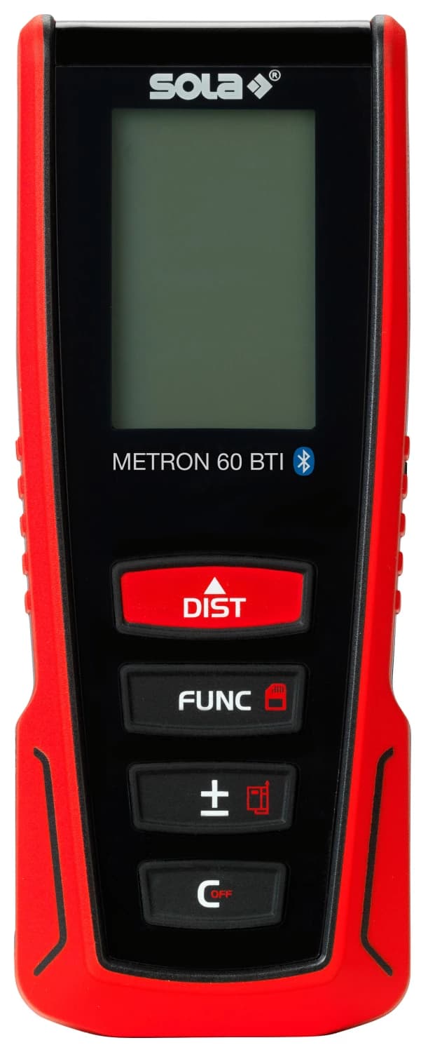 Sola METRON 60 BTI Afstandsmeter In Tas - Bluetooth - 60m - IP54 thumbnail 2