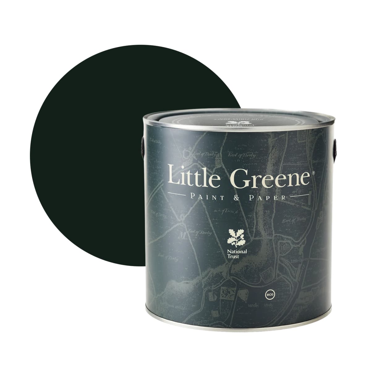 Little Greene Intelligent ASP - Obsidian Green No. 216 - 1L